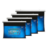 Elite Screens MQE135HW2-E8 135" diag. 16:9, In-Ceiling, Tab-Tensioned Electric Projection Screen