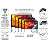 Elite Screens OMS150H2-DUAL Yard Master Dual Oms150h2-Dual 150" Projection Screen