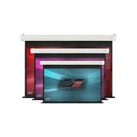 Elite Screens SK200XHW3 Saker Plus Series 200" Commercial Grade Electric Projection Screen, MaxWhite Screen Material