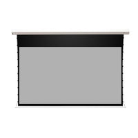 Elite Screens STT110XHD4AT-E12 Starling Tab-Tension CineGrey 4D AT Electric Motorized Screen, 110"
