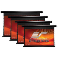 Elite Screens TE135HR3-DUAL CineTension 3 WraithVeil Dual Series Front and Rear Motorized Projection Screen, 135"