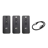 Elite Screens TE135HR3-DUAL CineTension 3 WraithVeil Dual Series Front and Rear Motorized Projection Screen, 135"