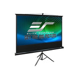 Elite Screens T136UWS1 Tripod Series 136" (96"x96") Portable Projection Screen, MaxWhite 1.1 Gain, Square Format