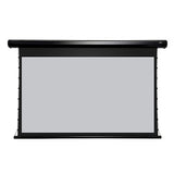 Elite Screens TE150HR3-DUAL 150" Tensioned Electric Projector Screen, 73.6"x130.7", Black Casing