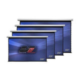 Elite Screens TP200XWH3 ProAV Tension Pro Series Projection Screen 200", White
