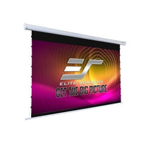 Elite Screens VMAXT135XWH3 135" VMAX Tab-Tension 3 Series Motorized Projection Screen, CineWhite ISF, Matte White