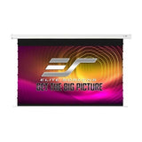 Elite Screens VMAXT135XWH3 135" VMAX Tab-Tension 3 Series Motorized Projection Screen, CineWhite ISF, Matte White