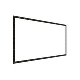 Elite Screens DIY160H1 160" DIY Pro Series Tensioned Matte Projector Screen, CineWhite