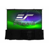 Elite Screens QS145HT QuickStand 5‑Second 145" 16:9 Floor‑Rising Projection Screen, CineWhite