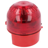 Kidde PSB-0039 High Power 5J Xenon Beacon with Deep Base, 10-60VDC, Red Body, Red Lens