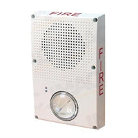 Edwards Signaling WG4WN-H WG4 Series Outdoor Rated Horn, No Marking, White