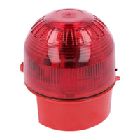 Kidde PSB-0039 High Power 5J Xenon Beacon with Deep Base, 10-60VDC, Red Body, Red Lens