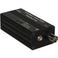 KBC Networks EECF1-LS1-T-MN-B Industrial Ethernet Over Coax Transmitter PoC/PoE+, Video Extender Transmitter