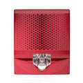 Kidde EG4SVRF Genesis EG4 Wall Speaker/Strobe, 15-110cd, Red, FIRE Marking. Room Side Wiring Plate Included