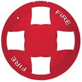 Kidde EGCVRF-CVR Genesis Ceiling Cover, Red, FIRE Marking, Visual