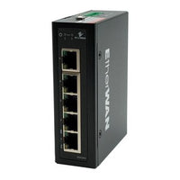 EtherWAN EX41941 Network Switch, Hardened Unmanaged with 4 PoE Ports