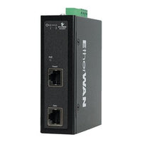 EtherWAN INJ30AT Hardened Gigabit PoE Injector, 30W