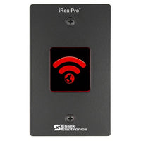 Essex IRXO-2B iRox Single Gang High Frequency Reader with iCLASS SE, Wiegand/OSDP, Black Faceplate