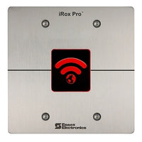 Essex IRXO-3S iRox Double Gang High Frequency Reader with iCLASS SE, Wiegand/OSDP, Stainless Faceplate