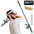DeadEyeVR DriVR Elite - Adjustable VR Weighted Golf Club Handle Accessory - Compatible with Quest 2, 3/3s, and Pro