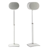 Sanus WSSE3A2-W2 Height-Adjustable Speaker Stands for Sonos Era 300 - Pair (White)
