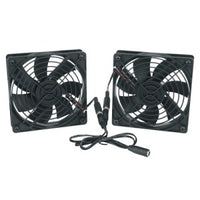 Middle Atlantic FAN2-DC DC Fan Kit, 138 CFM, 4.5' DC Fans