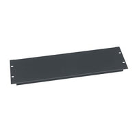 Middle Atlantic FEB2 Blank Rack Panel, Flat, 2U RMS, Steel, Black Powder Coat