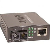 PLANET FT-802 10/100BASE-TX to 100BASE-FX Multi-Mode SC Media Converter