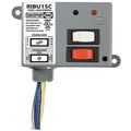 Functional Devices RIBU1SC Enclosed Pilot Relay 10A SPDT Override with 10-30V AC/DC/120V AC Coil