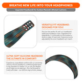 Upgraded Silicone Headband for Audeze Maxwell 1 and 2 - WC HeadbandZ
