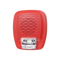 Gentex GHSLF110R Low Frequency Audible and Visible 24VDC Horn Fixed Strobe 110CD, Red