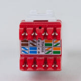 ICC IC107F6TWH CAT6 Keystone Jack, 10-Pack, White