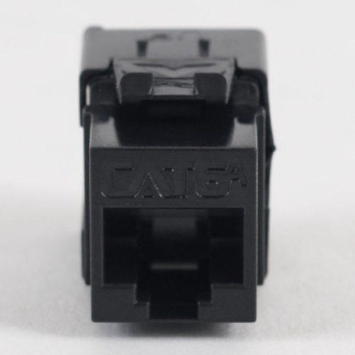 ICC IC107GACBK CAT6A Keystone Jack, Pack of 25, Black