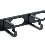 ICC ICCMSCMP61 Metal Horizontal Ring Panel with Cover, 1 RMS, 6-Pack