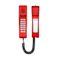 Fanvil H2U-Red Hotel IP Phone with USB Charging, Red