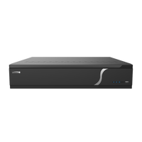 Speco H40HR12TB 40-Channel Hybrid Recorder, 24 TVI + 8 Hybrid + 8 IP, Dual Nic, 12TB