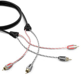 Level 3 RCA 100% Copper OFC 6 Feet