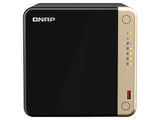 QNAP TS-464-8G-US TS-464 4-BAY HIGH-PERFORMANCE Desktop NAS. Intel 4C/4T Processor, Burst Up to 2.9GHz with 8GB DDR4 RAM (ON-BOARD, Non Expandable), 2 X 2.5GbE