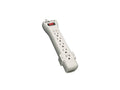 Eaton Tripp Lite SUPER-7 Protect It 7-Outlet Surge Protector, 7 ft. Cord with Right-Angle Plug, 2160 Joules, Diagnostic LEDs