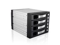 iStarUSA BPU-340SATA-SIL 3X5.25 to 4X3.5SATA Cage-sil