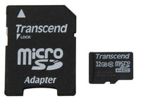 Transcend TS32GUSDHC10 32GB microSD w/ adapter Class10