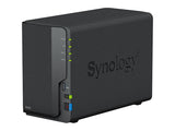 Synology DS223 DiskStation DS223 - 2-Bay NAS Storage Enclosure - Desktop - Quad-core - 1.7GHz - RTD1619B - Quad-Core - 2GB RAM - 1 x RJ-45 1GbE LAN Port