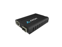 Axiom AXG99357 TAA Mini 10Gbs RJ45 to SFP+ Fiber Media Converter - Open SFP+ Port