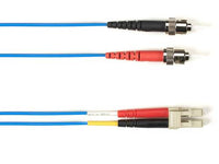 Black Box FOLZH50-STLC-BL-7 50 MM FO Patch Cable Duplx, Lszh, Blue, Stlc, 7 Feet ( 2 Meters )