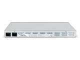 Lantronix 83X-8S-000-NAA Console Server, 8 total serial ports, 1 USB-C, 1 USB 2.0, 2 GbE RJ45 Ethernet, 1 GbE SFP, Dual AC power, TAA