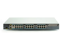 Lantronix 83X-24S-110-YAA Console Server, 24 total serial ports, 1 USB-C, 1 USB 2.0, 2 GbE RJ45 Ethernet, 1 GbE SFP, FIPS 140-2 Level 2, Dual AC power, TAA