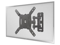 Sanus QSF210-B2 Small Full Motion TV Mount, dual-arm articulating, 13-39in