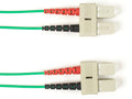 Black Box FOLZH10-SCSC-GN-49 10 MM FO Patch Cable Duplx, Lszh, Green, Scsc, 49 Feet (15M)