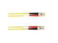 Black Box FOCMRM4-LCLC-YL-50 OM4 MM FO Patch Cable Duplx, PVC, Yellow, LCLC / OM4 MM FO P, 50 Feet