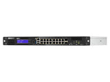 QNAP QGD-1600-4G-US 16-PORT 1GbE Switch with 2 RJ45 and SFP+ Combo Port with Intel Celeron J411 Processor and 4GB DDR4 RAM NAS